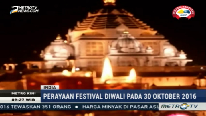 Gemerlap Cahaya Hiasi Festival Diwali di India