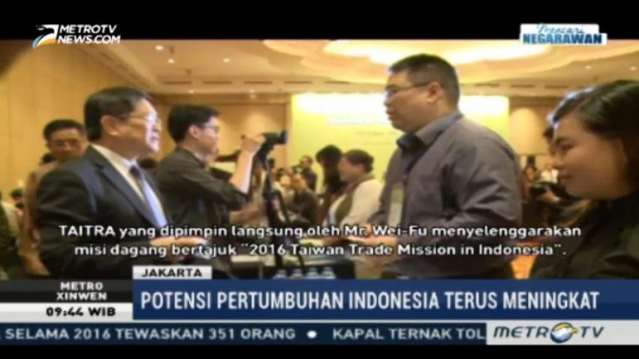 Indonesia Jadi Target Ekspor Taiwan di 2017