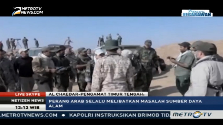 Perebutan Sumber Daya Sebabkan Gejolak di Timur Tengah