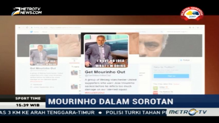 Fans MU Siapkan Spanduk 'Mourinho Out' Terbang di Old Trafford