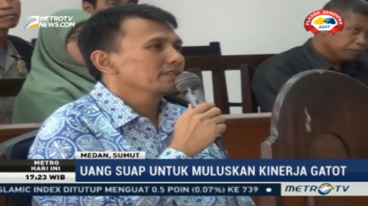Gatot Pujo Didakwa Menyuap Anggota DPRD Sumut Rp61 Miliar