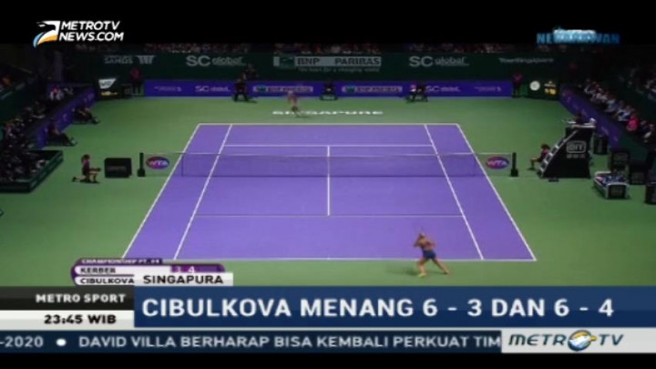 Cibulkova Kalahkan Kerber di Final