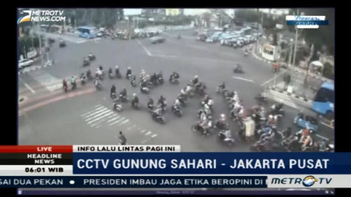 Pantauan Arus Lalu Lintas Pagi Ini