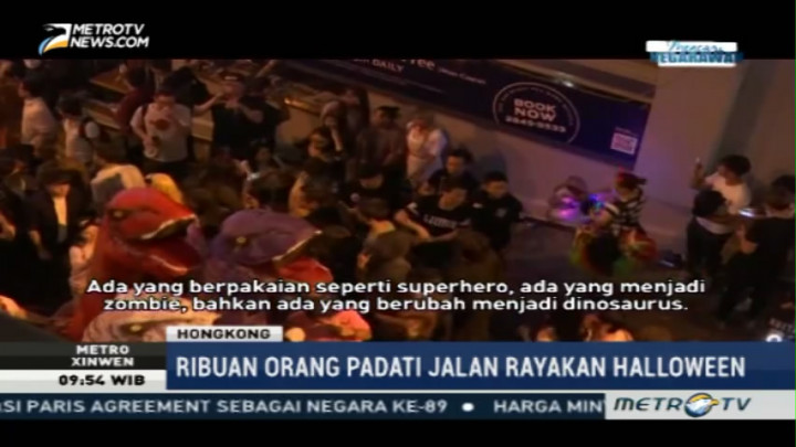Meriahnya Perayaan Halloween di Tiongkok
