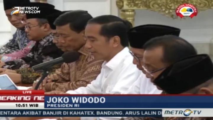 Undang Pimpinan Ormas Islam, Jokowi Minta Jaga Kesatuan NKRI