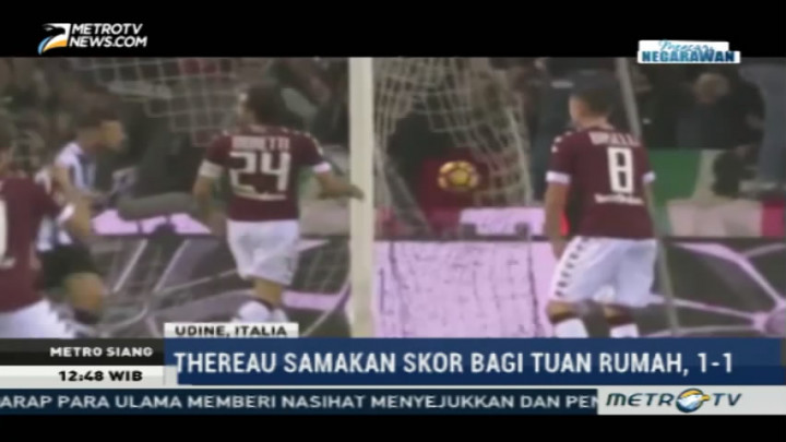 Laga Udinese Kontra Torino Berakhir Imbang