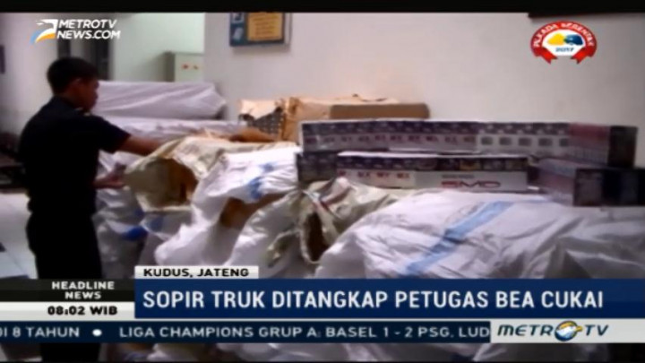 Bea Cukai Kudus Amankan 1,2 Juta Batang Rokok Ilegal