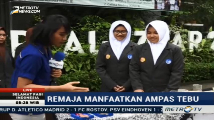 Olah Ampas Tebu, Siswi SMP Al-Azhar Yogyakarta Raih Medali Emas LPSN