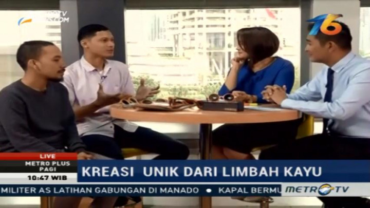 Kreasi Unik dari Limbah Kayu