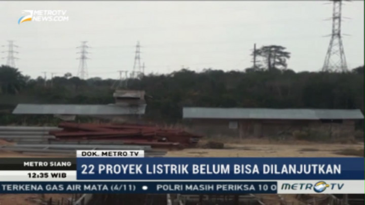 12 Proyek Listrik Dihentikan Pemerintah