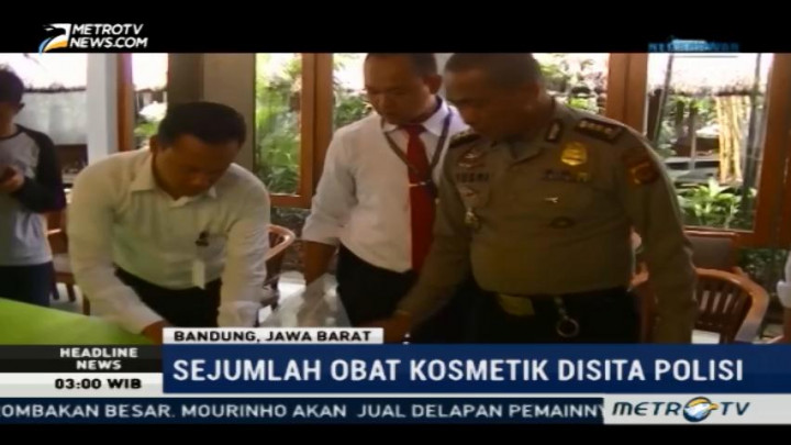 Polda Jabar Bongkar Klinik Kecantikan Ilegal di Bandung