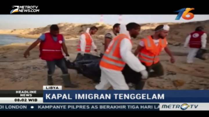 Enam Jenazah Imigran Ditemukan di Pesisir Libya Utara