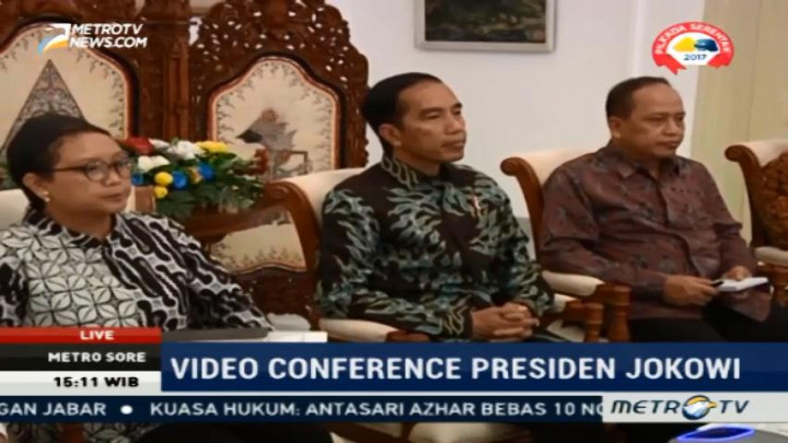 Jokowi Sapa Warga Indonesia di Australia Via Video Conference