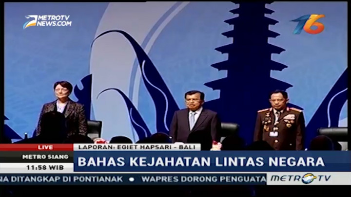 Wapres JK Buka Sidang Interpol ke-85