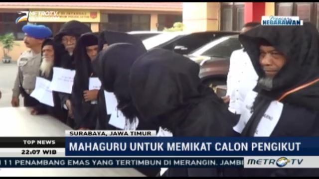 Polisi Tampilkan Tujuh Mahaguru Padepokan Dimas Kanjeng