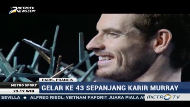 Andy Murray Juara Paris Masters