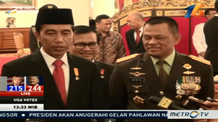 Jokowi Tegaskan Tidak Ada Penggantian Panglima TNI