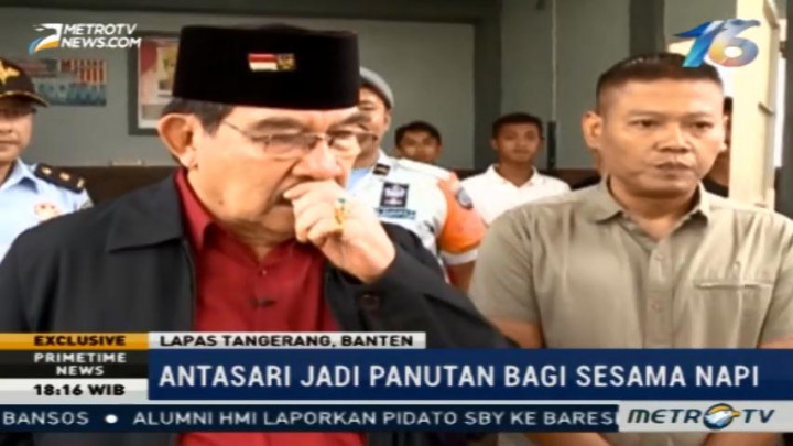 Napi Anggap Antasari Azhar Sebagai Sosok Panutan