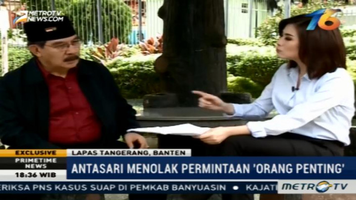 Antasari: Bambang Hendarso Menghindar Setelah Saya Dipenjara