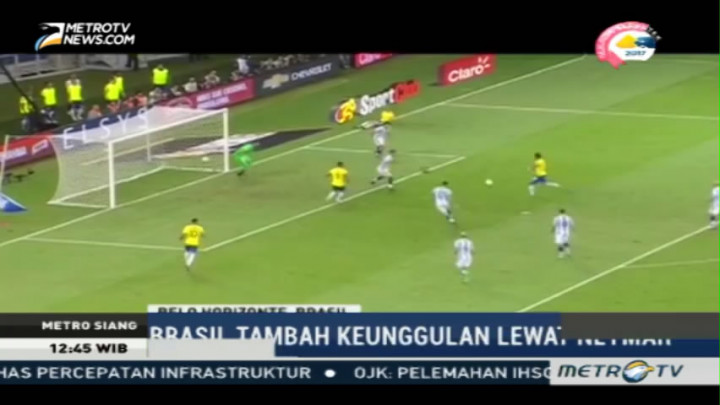 Kalahkan Argentina, Brasil Kukuhkan Posisi Puncak Klasemen