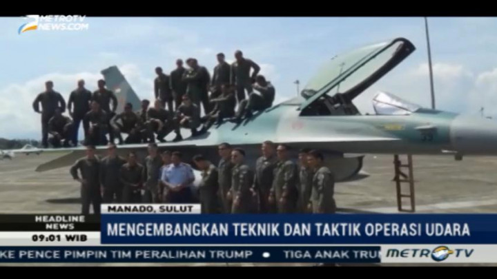 Latihan Bersama Angkatan Udara Indonesia-Amerika Ditutup