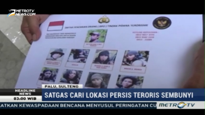 Anggota Kelompok Santoso Tersisa Sembilan Orang