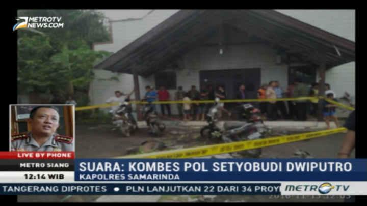 Pelaku Teror Bom di Samarinda Bukan Warga Setempat