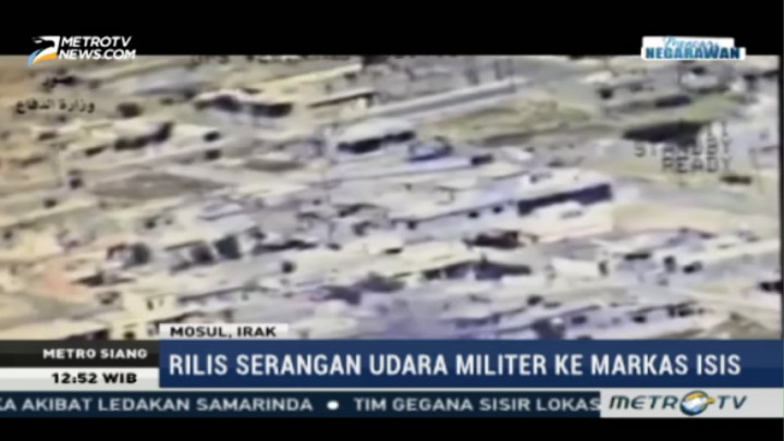 Irak Rilis Video Serangan Udara Militer ke Markas ISIS