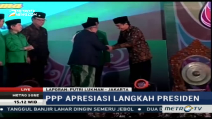 Jokowi Hadiri Pembukaan Munas Alim Ulama PPP