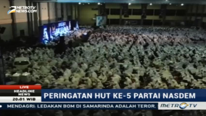 Rayakan HUT Kelima, DPW NasDem Sulsel Gelar Zikir Akbar