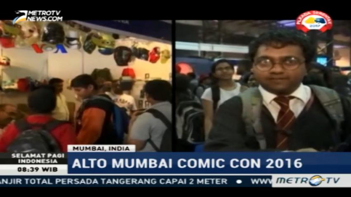 Ribuan Penggemar Komik Banjiri Alto Mumbai Comic Con 2016