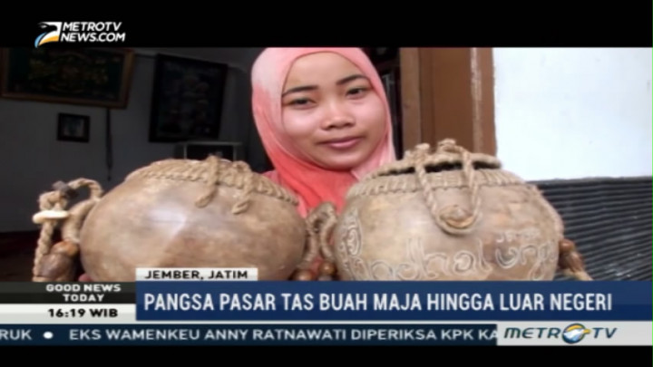 Keunikan Tas Buah Maja Berhasil Tembus Pasar Mancanegara