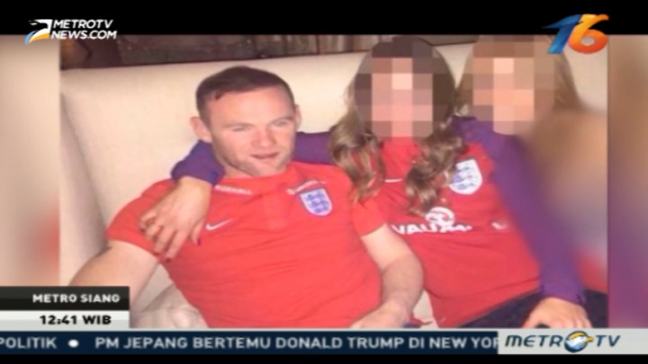 Foto Mabuk Tersebar, Mou akan Coret Rooney Saat Hadapi Arsenal