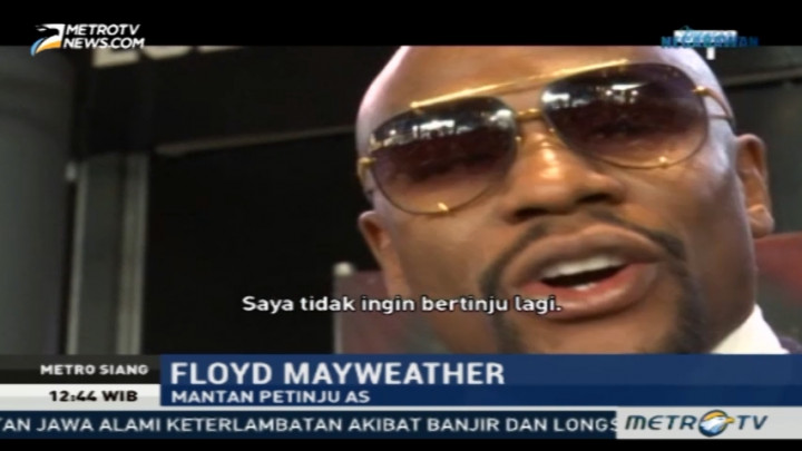 Jadi Promotor, Mayweather Bantah akan Kembali Naik Ring