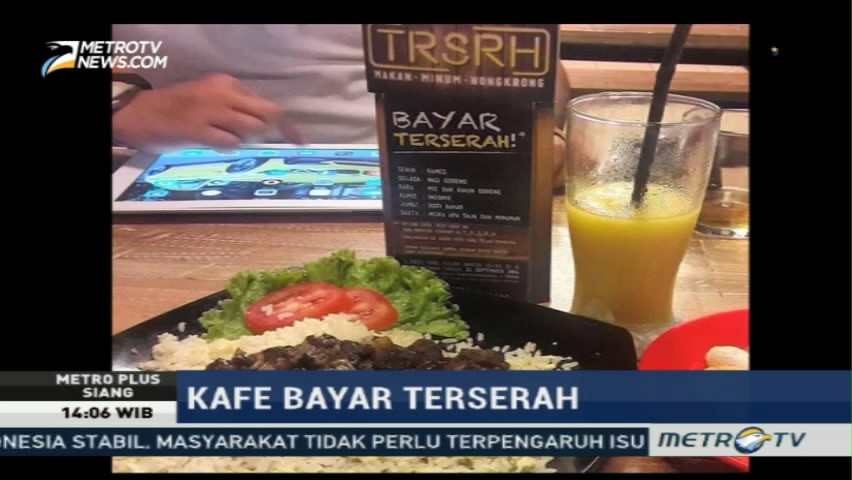 Makan Sepuasnya dan Bayar Suka-suka di Kafe Terserah