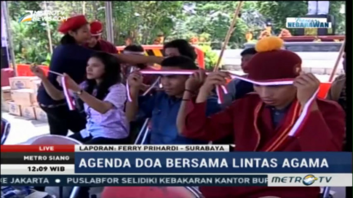 Panggung Bhinneka Tunggal Ika di Surabaya Serukan Gerakan Indonesia Damai