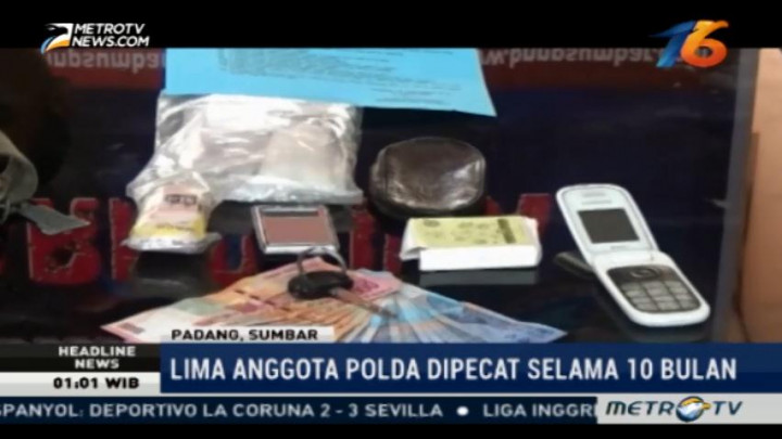 Kasus Narkoba, Kasat Narkoba Polres Pasaman Terancam Dipecat