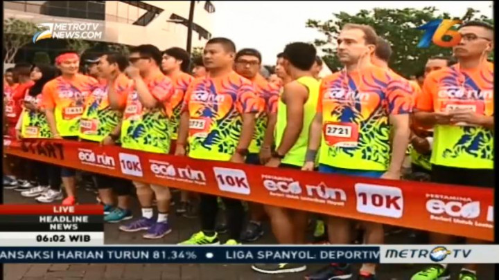 Enam Ribu Pelari Ikuti Pertamina Eco Run 2016
