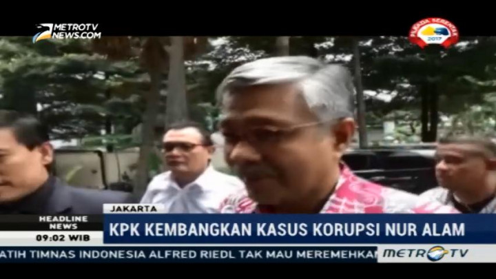 KPK Buka Kemungkinan Jerat Nur Alam dengan TPPU