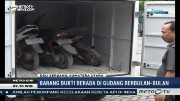 Kejari Deli Serdang Pulangkan Ratusan Barang Bukti Secara Gratis