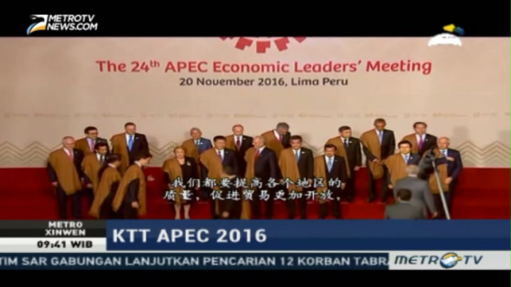 Pemimpin Asia-Pasifik Sepakat Tingkatkan Konektivitas di KTT APEC 2016
