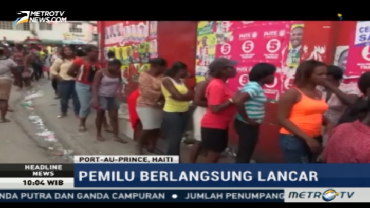 Beberapa Kali Titunda, Haiti Berhasil Gelar Pemilu