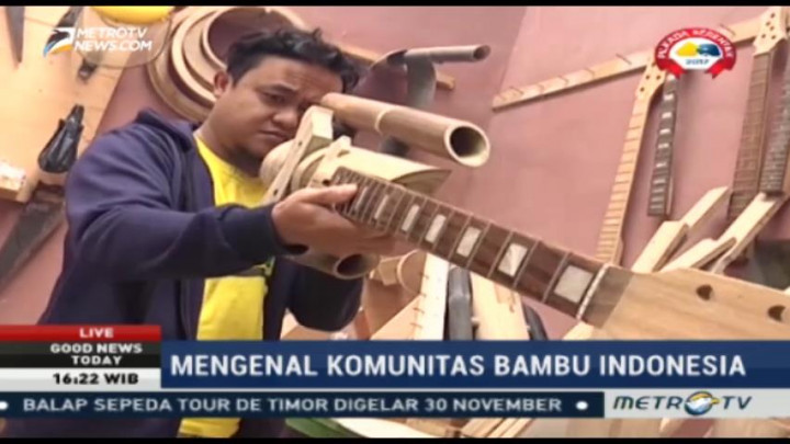 Ini Alasan Adang Muhidin Membuat Alat Musik dari Bambu