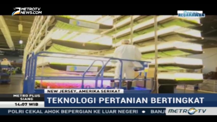 Teknologi Pertanian Bertingkat di Amerika Serikat