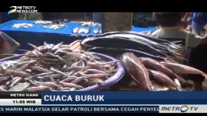 Gelombang Tinggi, Harga Ikan Naik Hingga 100%