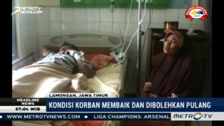 Kondisi Dua Korban Selamat Tabrakan Kapal di Tuban Membaik