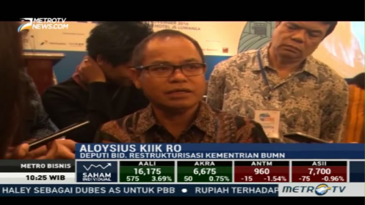 Kementerian BUMN Siapkan Pembentukan Empat Holding Baru pada 2017