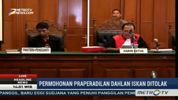 Permohonan Praperadilan Dahlan Iskan Ditolak