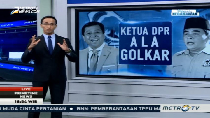 Pergantian Ketua DPR ala Golkar