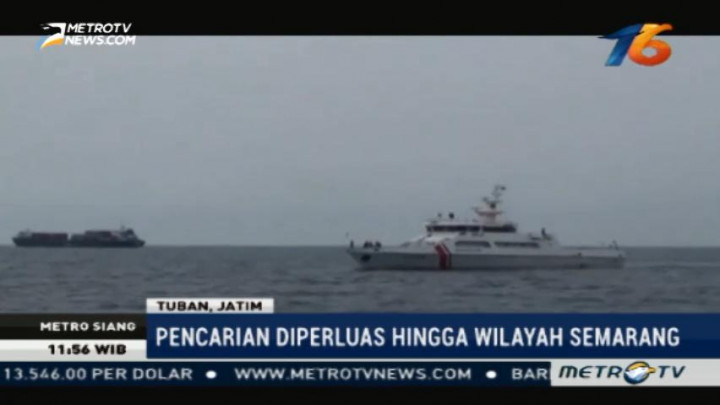Area Pencarian Korban Tabrakan Kapal di Tuban Diperluas hingga Semarang